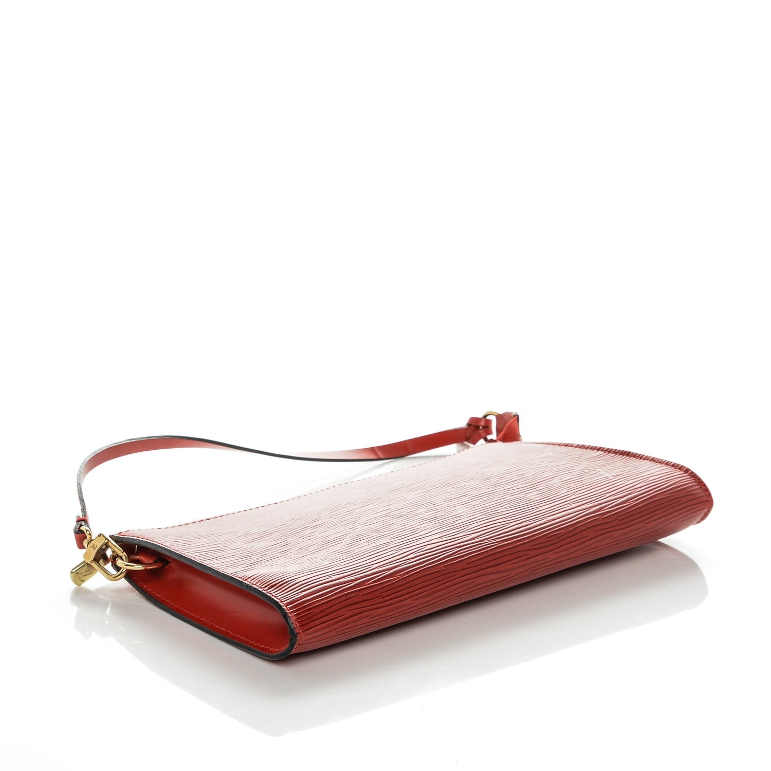 Louis Vuitton Epi Pochette Accessories 24 Castillan Red 4 of 7
