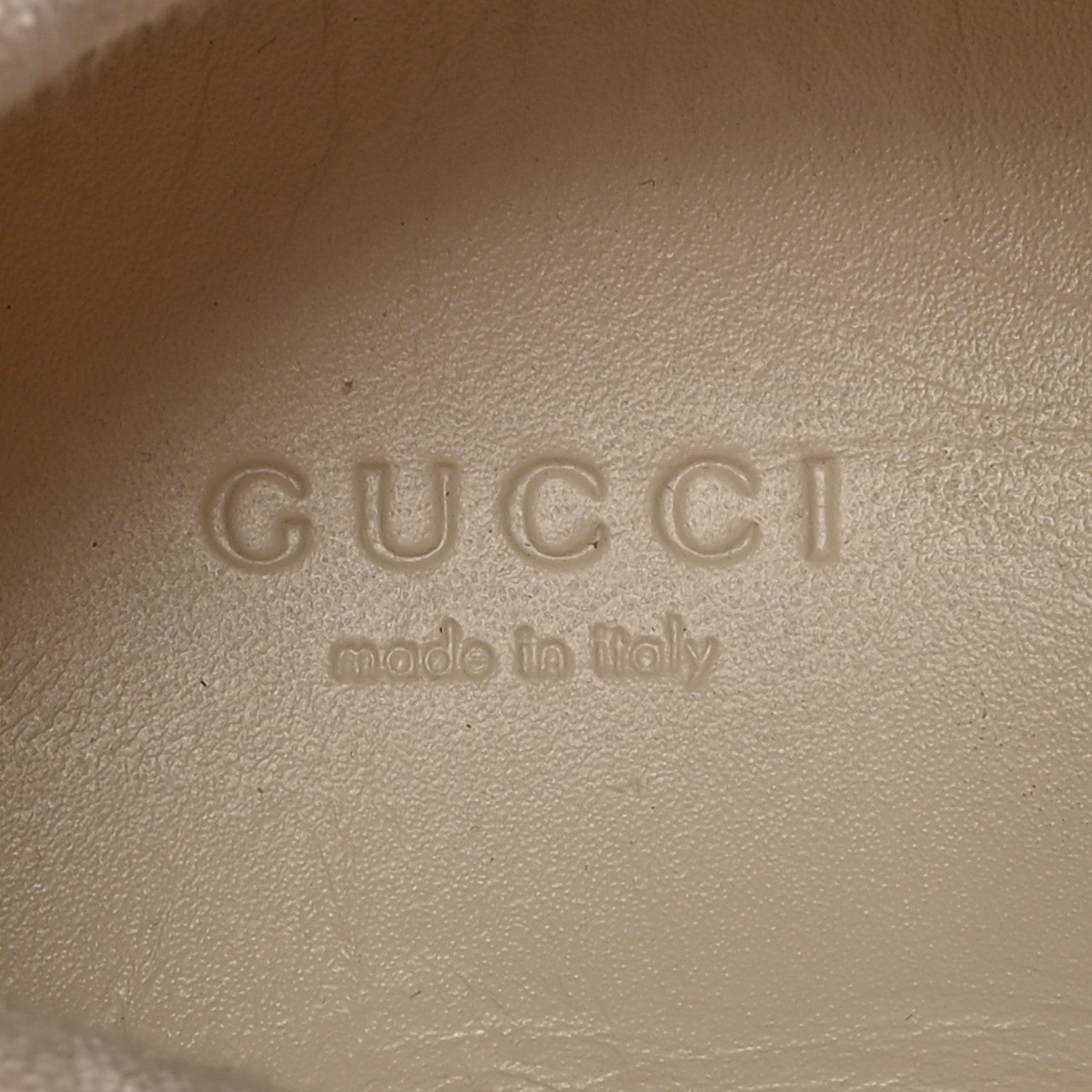 Gucci New GG Monogram Nubuck Web Crystal Embellished Womens Screener Sneakers 38 Camel Ebony Wild Rose 8 of 9