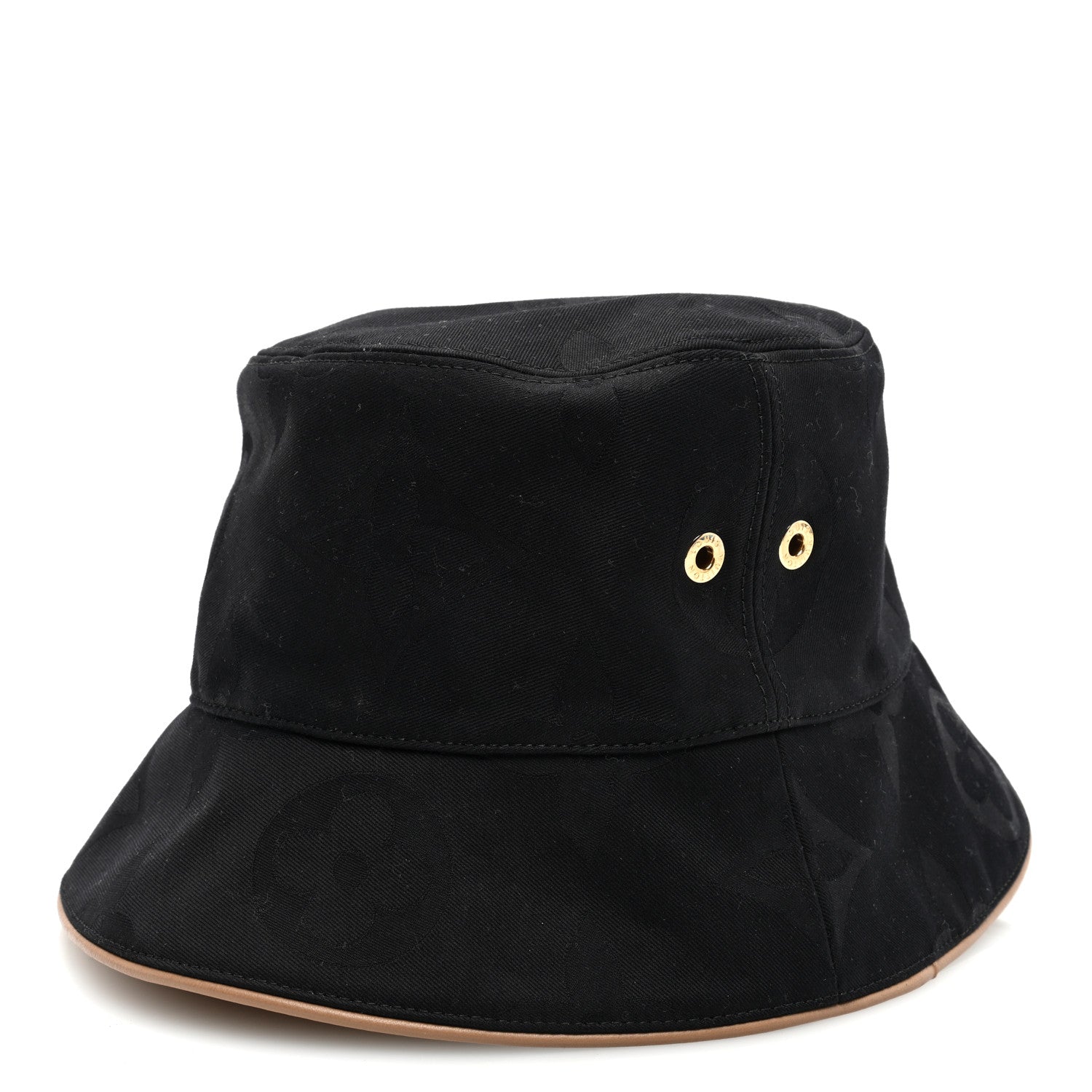 Louis Vuitton Monogram LV First Bucket Hat M Black 1 of 11