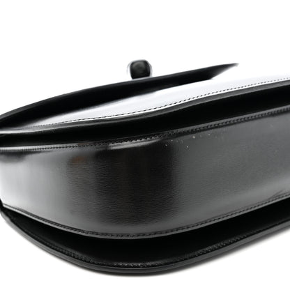 Gucci Boarded Dyana Lux Calfskin Web Monochrome Medium Bamboo 1947 Top Handle Bag Black 9 of 12