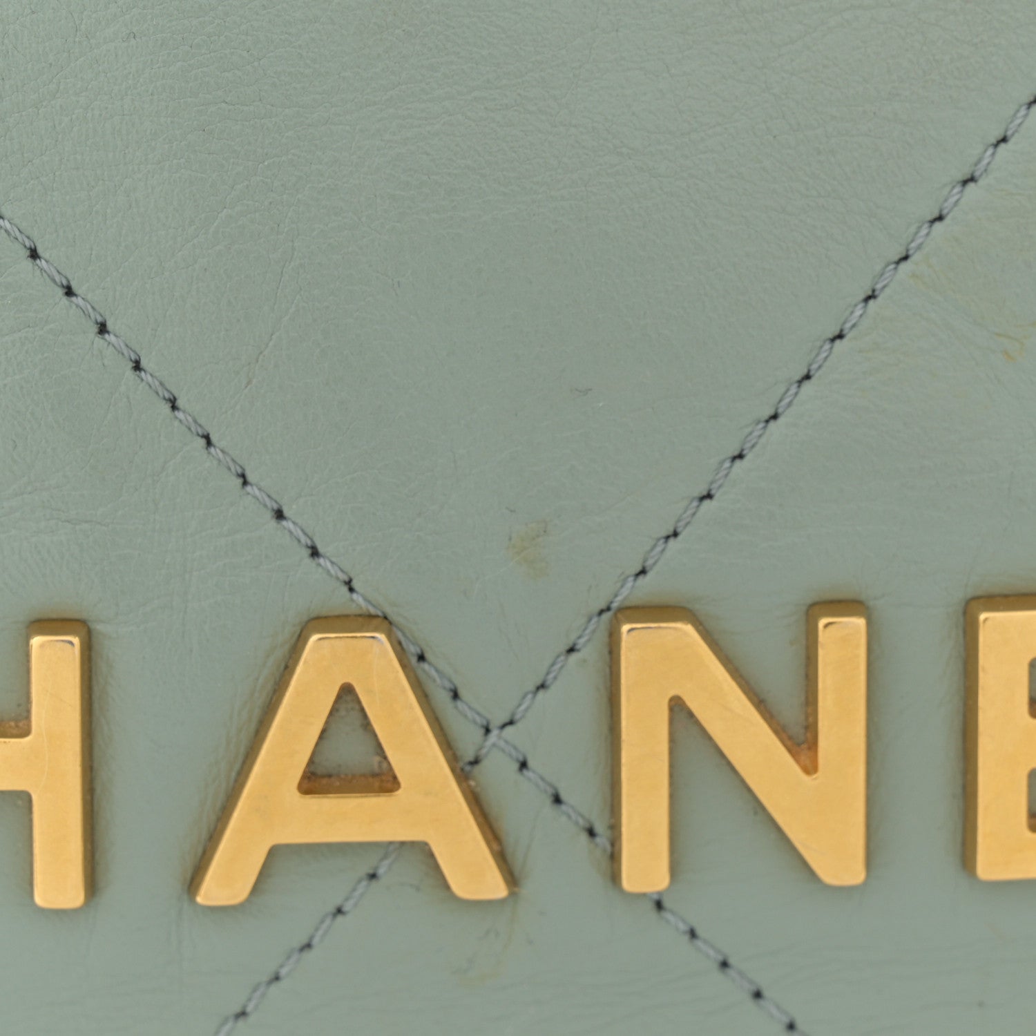 Chanel Shiny Calfskin Quilted Small Chanel 22 Grey 14 of 18