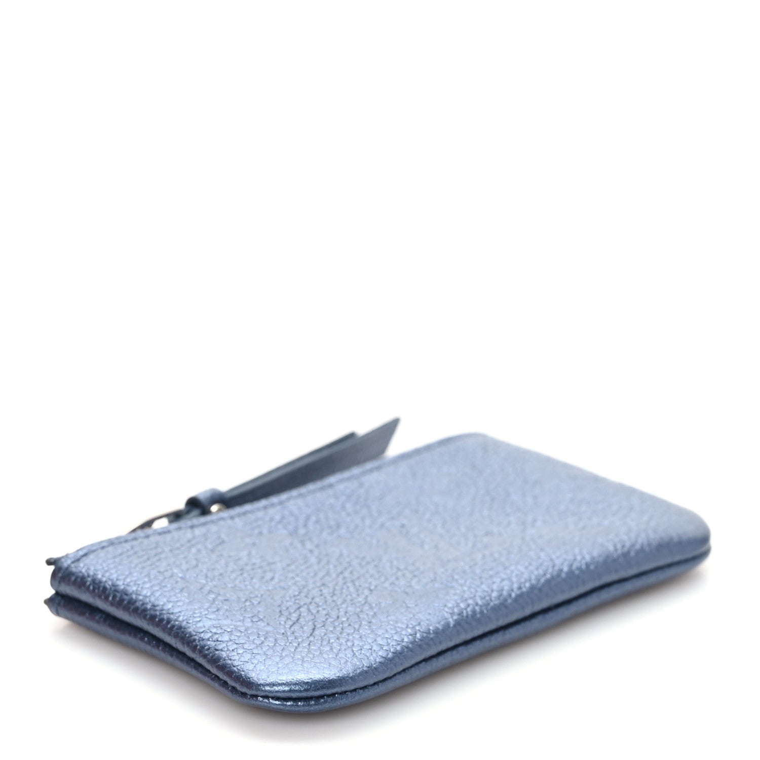 Louis Vuitton Metallic Empreinte Monogram Giant Key Pouch Navy Nacre 4 of 6