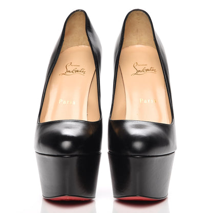Christian Louboutin Shiny Calfskin Alta Vicky 160 Pumps 39.5 Black 2 of 7