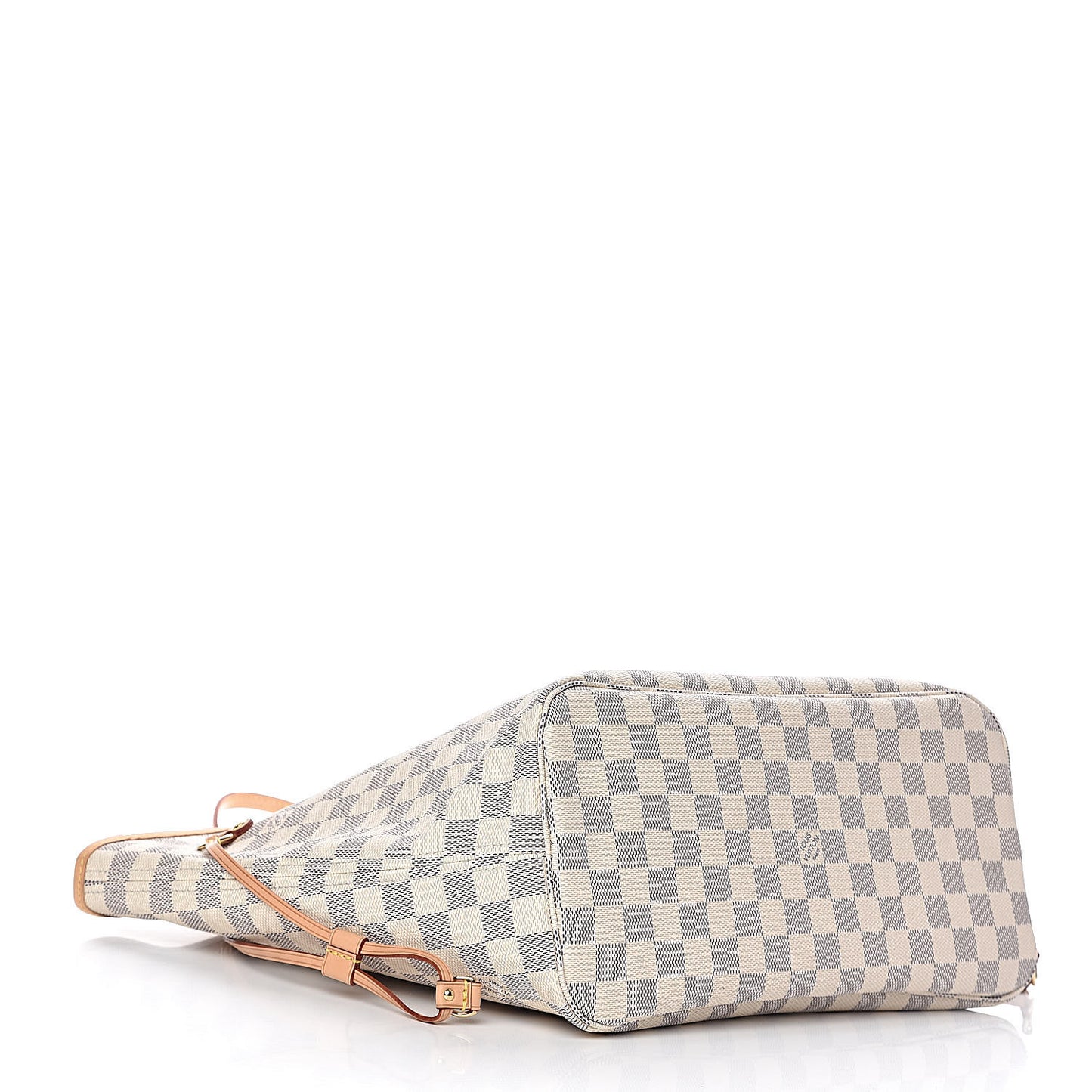 Damier Azur Neo Neverfull MM Rose Ballerine