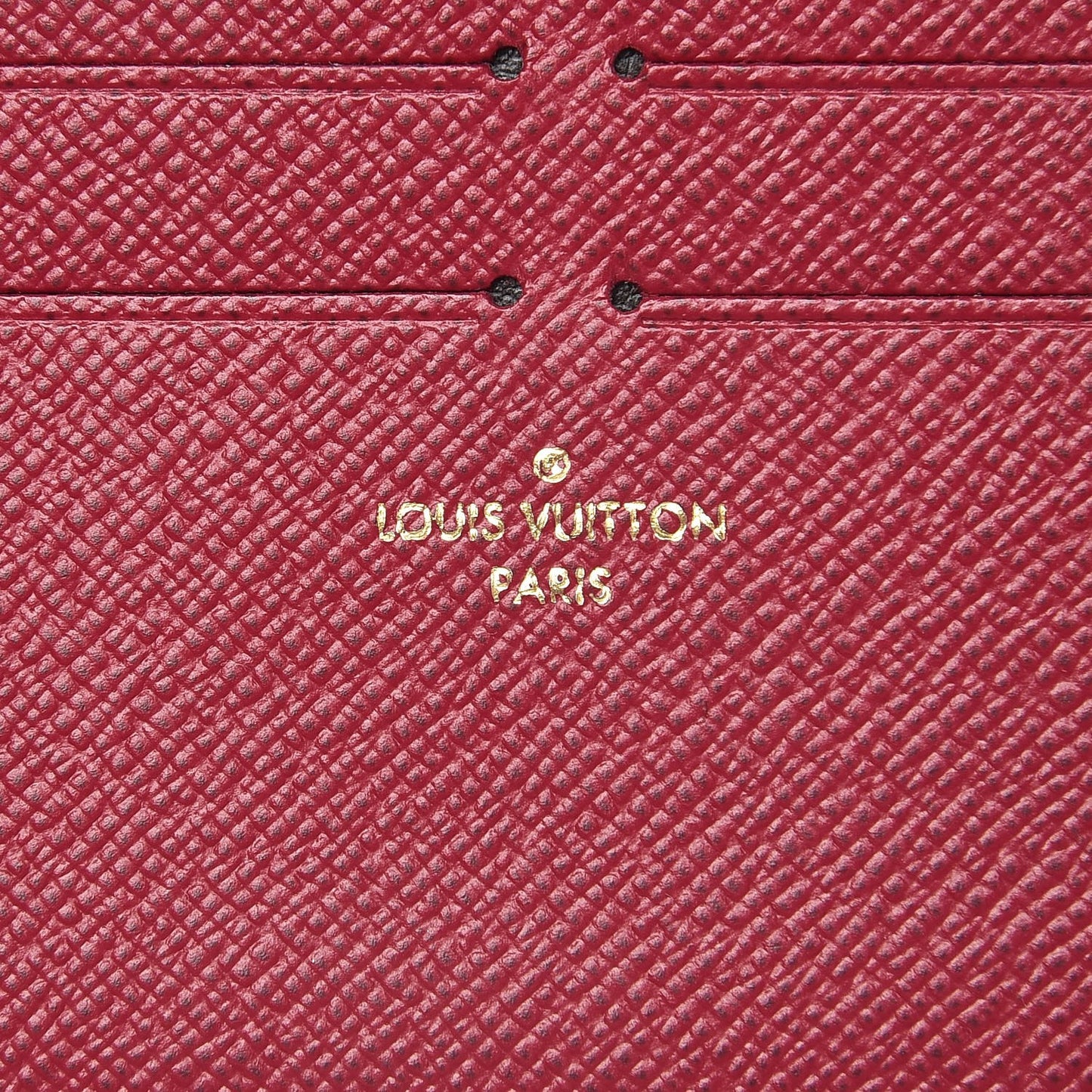 Monogram Pochette Felicie Chain Wallet Fuchsia