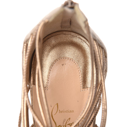 Christian Louboutin Suede Confusalta 150 Sandals 37 Colombe 9 of 17