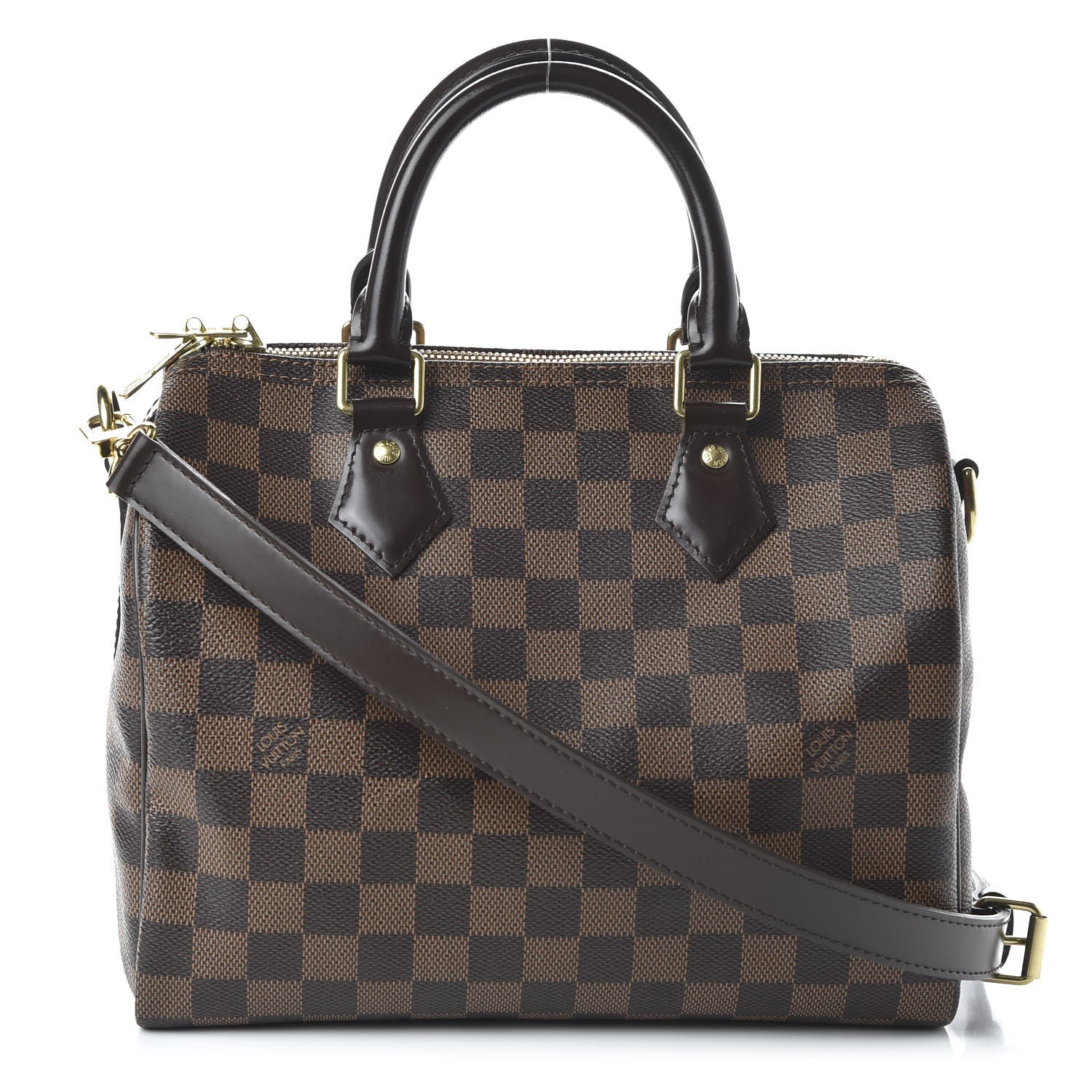 Louis Vuitton Damier Ebene Speedy Bandouliere 25 1 of 10
