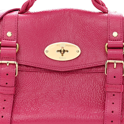 Mulberry Spongy Patent Small Alexa Pink 9 of 13
