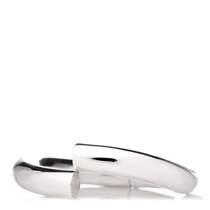 Hermes Sterling Silver Lima Bangle Bracelet 3 of 4