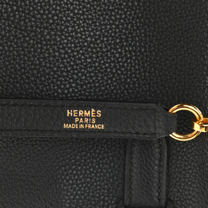 Hermes Togo Kelly Retourne 32 Black 7 of 14
