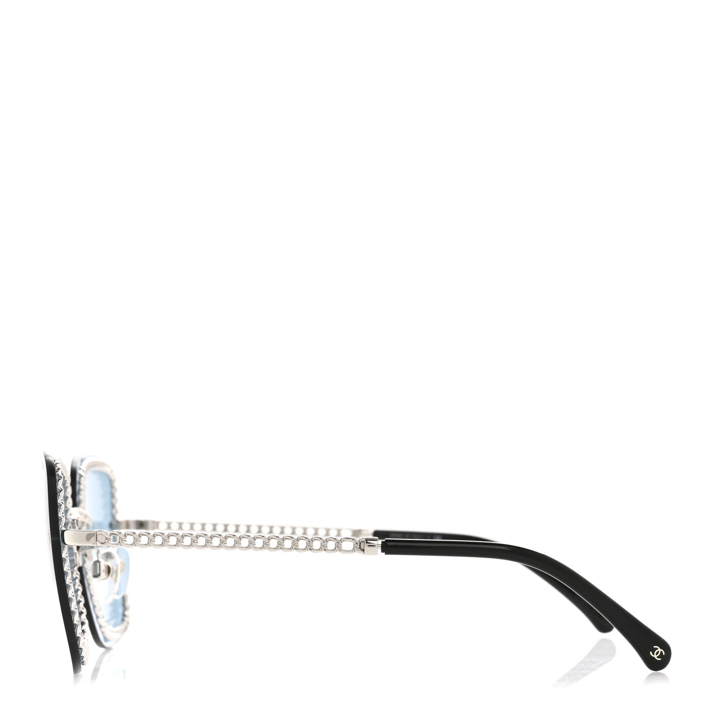 Chain Square Sunglasses 4244 Blue