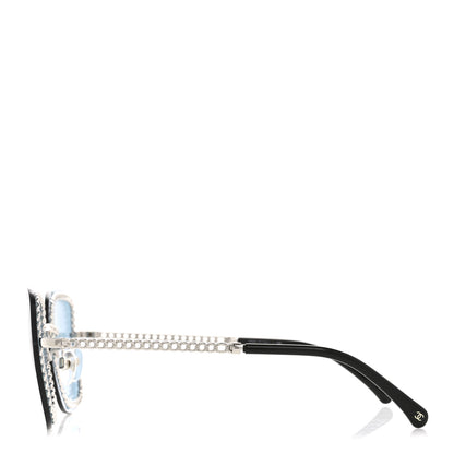Chanel Chain Square Sunglasses 4244 Blue 2 of 8