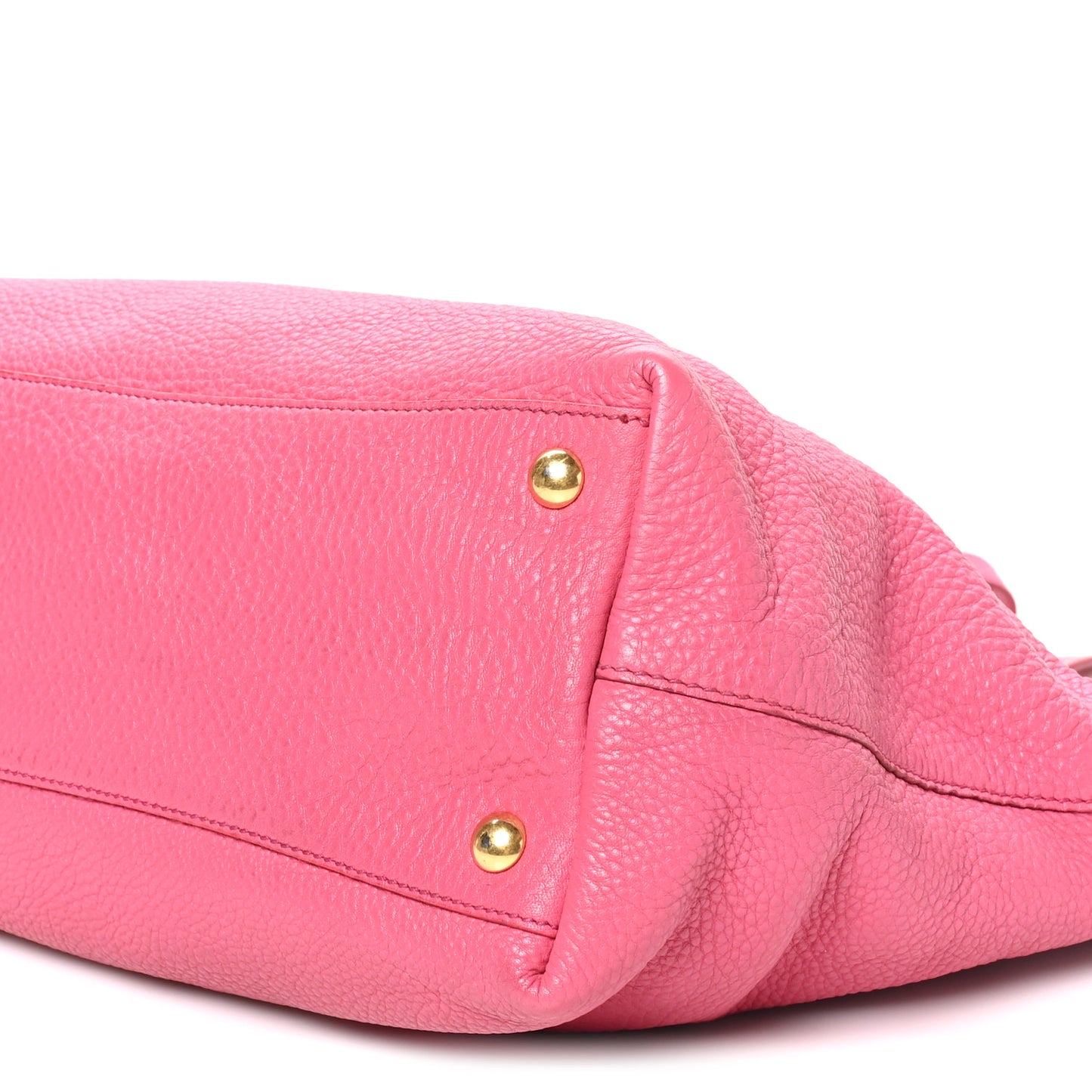 Vitello Daino Shopping Tote Peonia