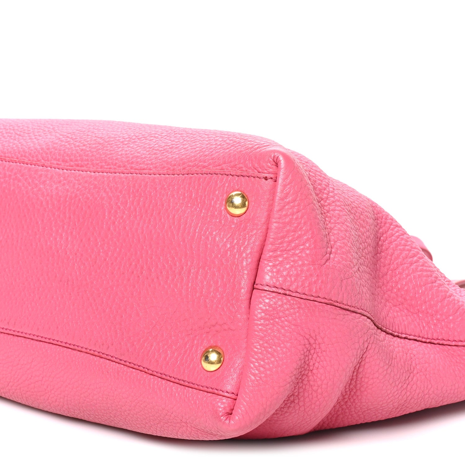 Miu Miu Vitello Daino Shopping Tote Peonia 8 of 8