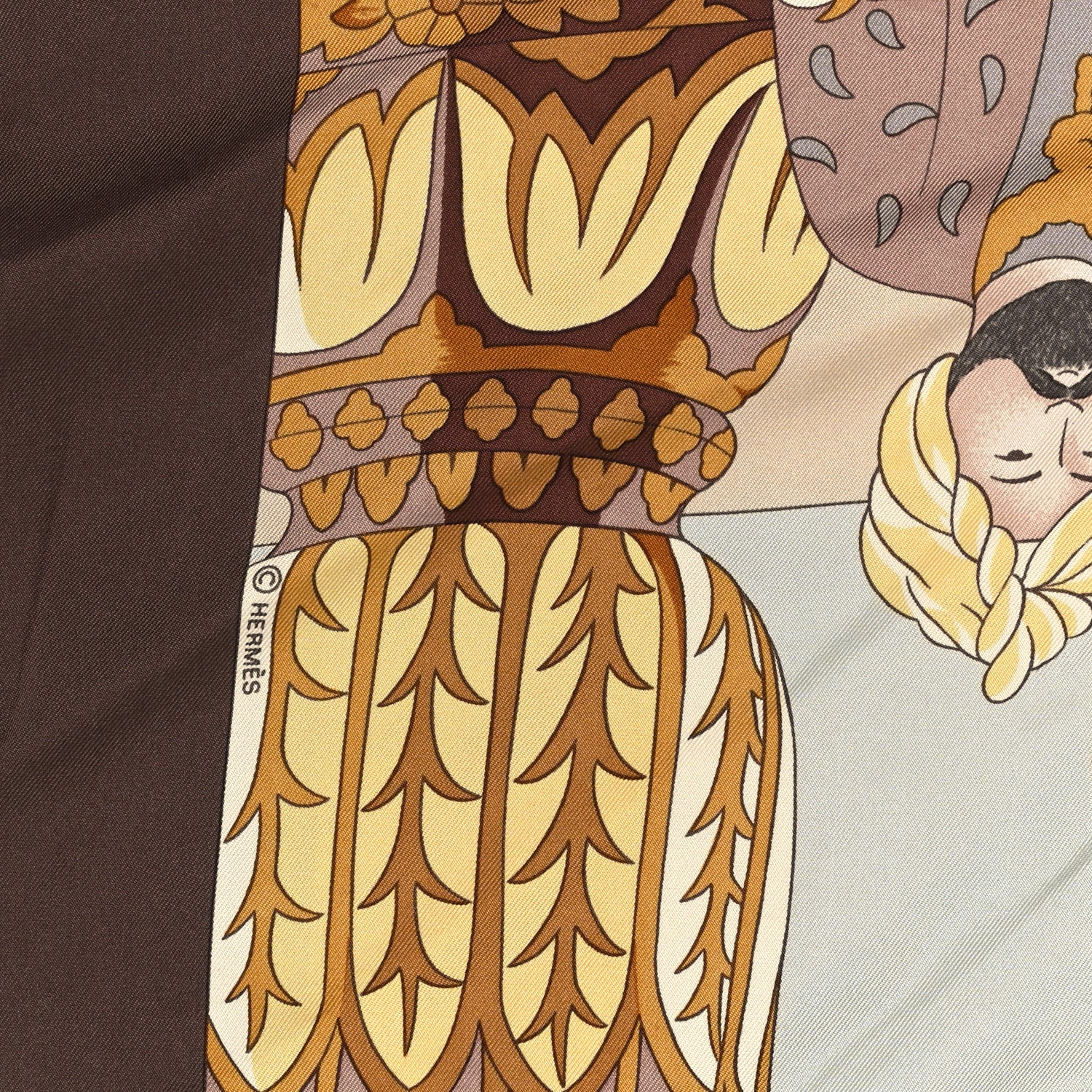 Hermes Silk Splendeur Des Maharajas Scarf 90 3 of 4