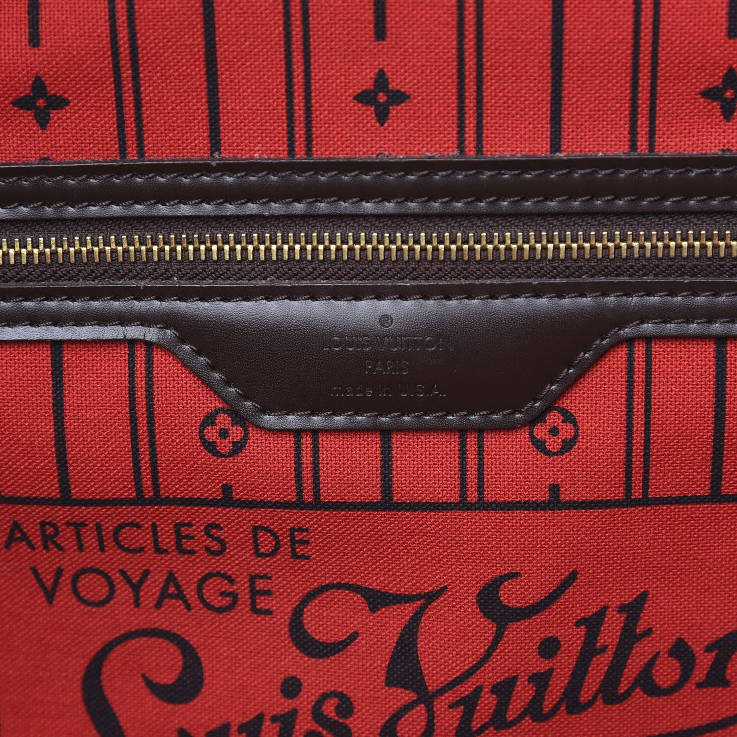 Louis Vuitton Damier Ebene Neverfull MM 6 of 16