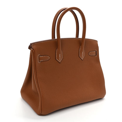 Hermes Togo Birkin 30 Gold 3 of 12