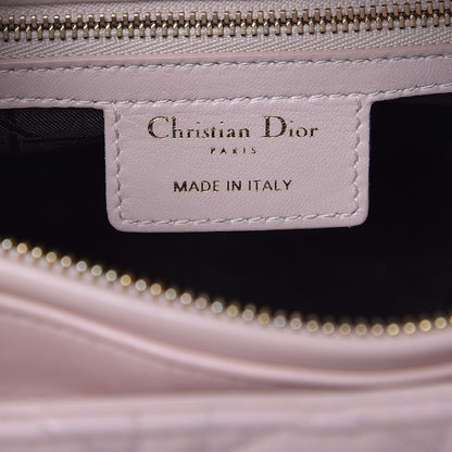 Christian Dior Lambskin Cannage Medium Lady Dior Light Pink 6 of 9