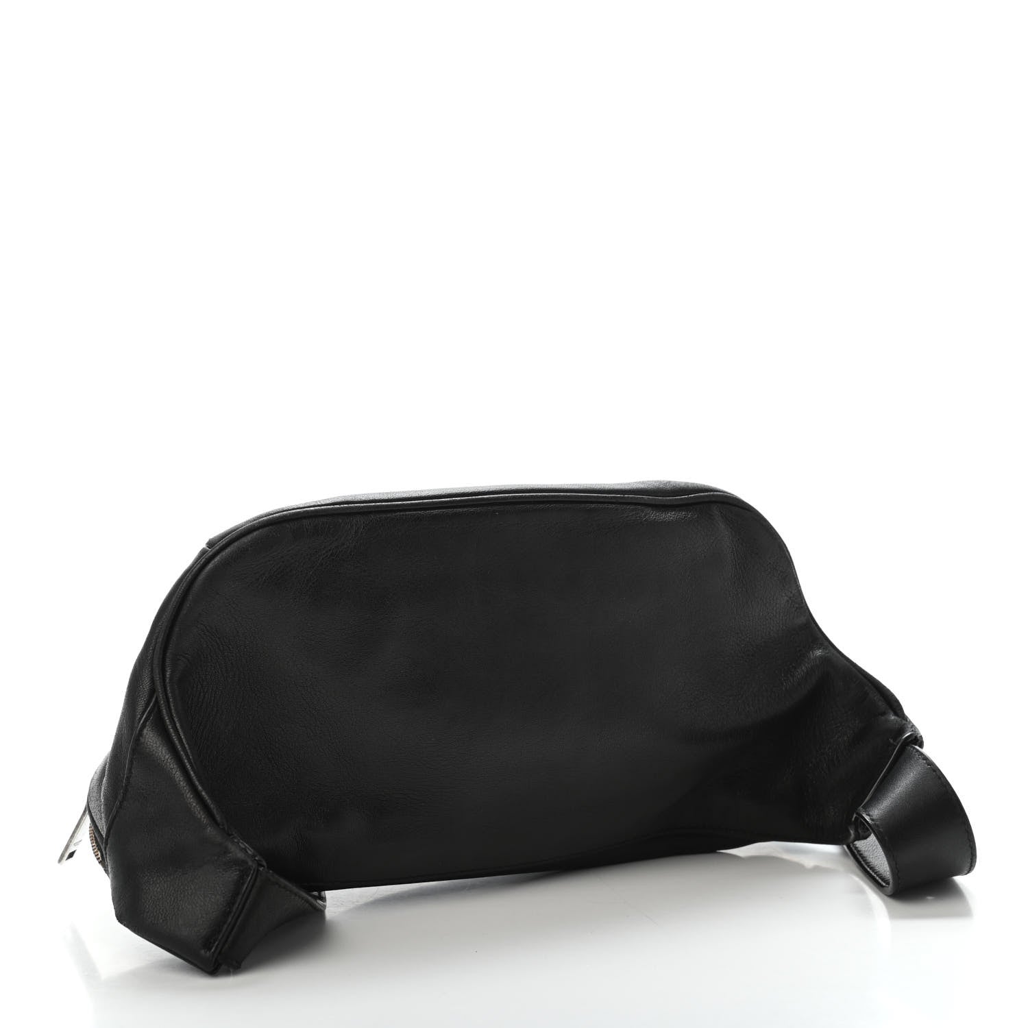 Saint Laurent Calfskin Monogram Belt Bag Black 3 of 5