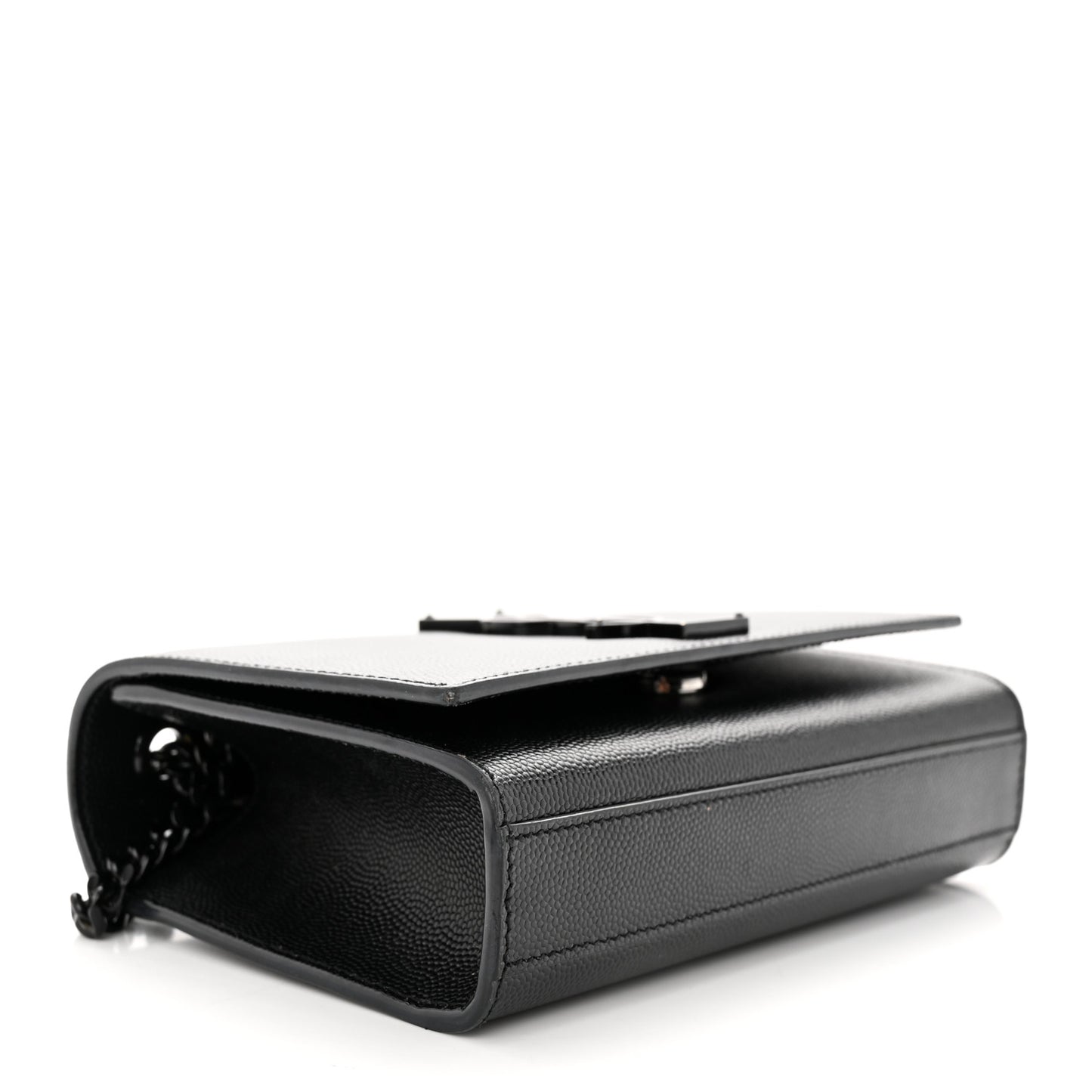 Grain De Poudre Small Monogram Monochrome Kate Satchel Black