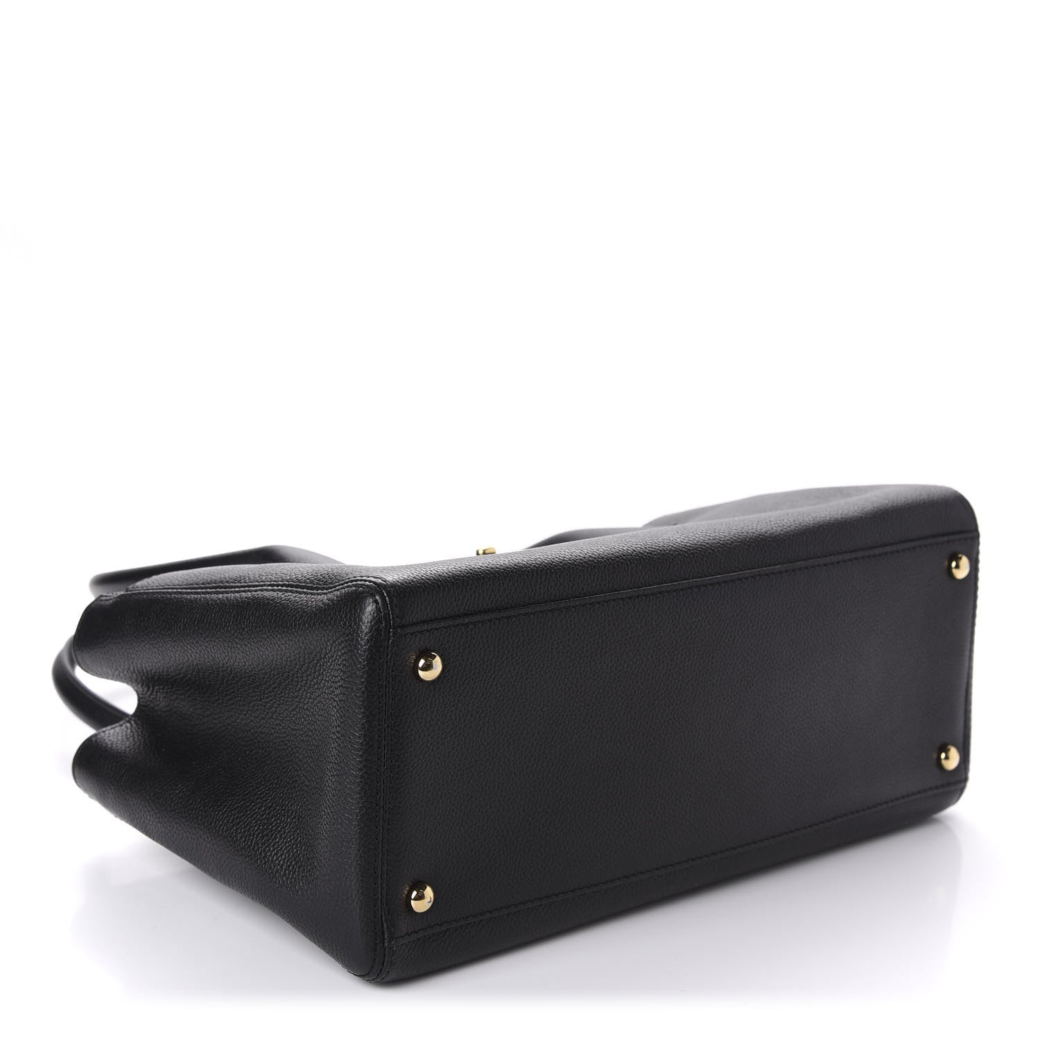 Chanel Calfskin Small Cerf Executive Shopper Tote Black 4 of 12