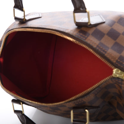 Louis Vuitton Damier Ebene Speedy 30 5 of 11