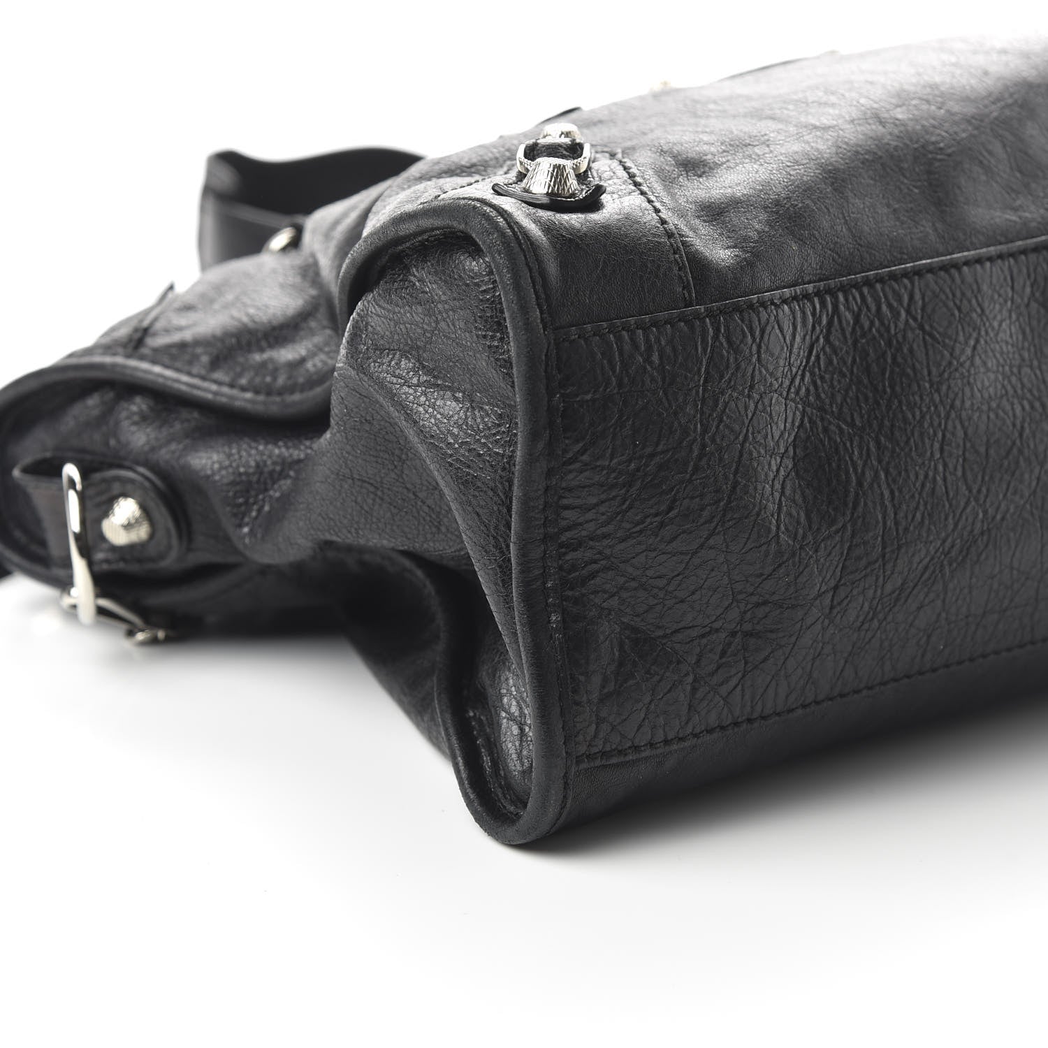 Balenciaga Agneau Giant 12 Silver Hardware City Black 6 of 14