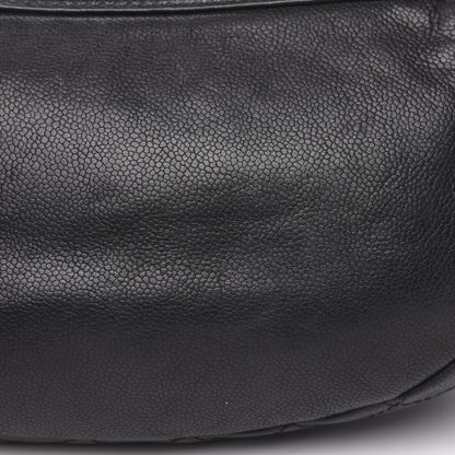 Chanel Caviar Half Moon Large Flap Black 12 of 13