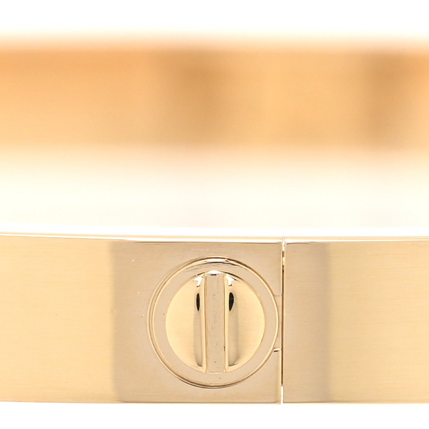 18K Yellow Gold Small LOVE Bracelet 19