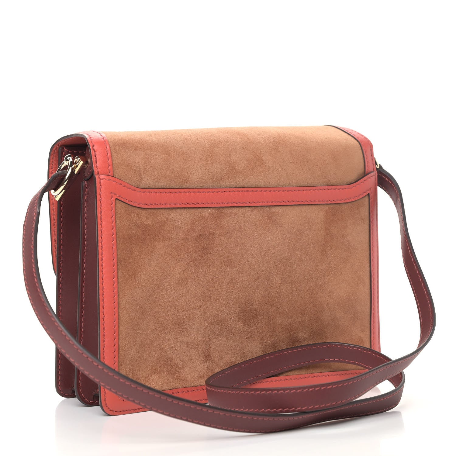 Hermes Veau Doblis Sombrero Evercolor Sac Roulis 23 Fauve Rouge H Sanguine 2 of 4