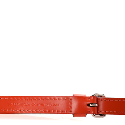 Louis Vuitton Calfskin Adjustable Keepall Bandouliere Shoulder Strap Piment 4 of 4