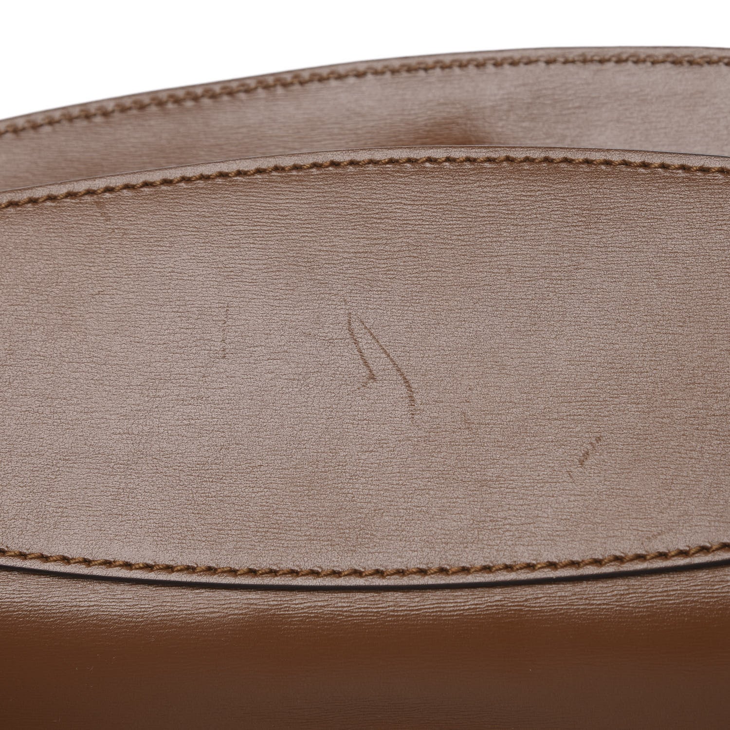 Gucci Boarded Plutone Calfskin Medium Arli Shoulder Bag Nocciola 13 of 13