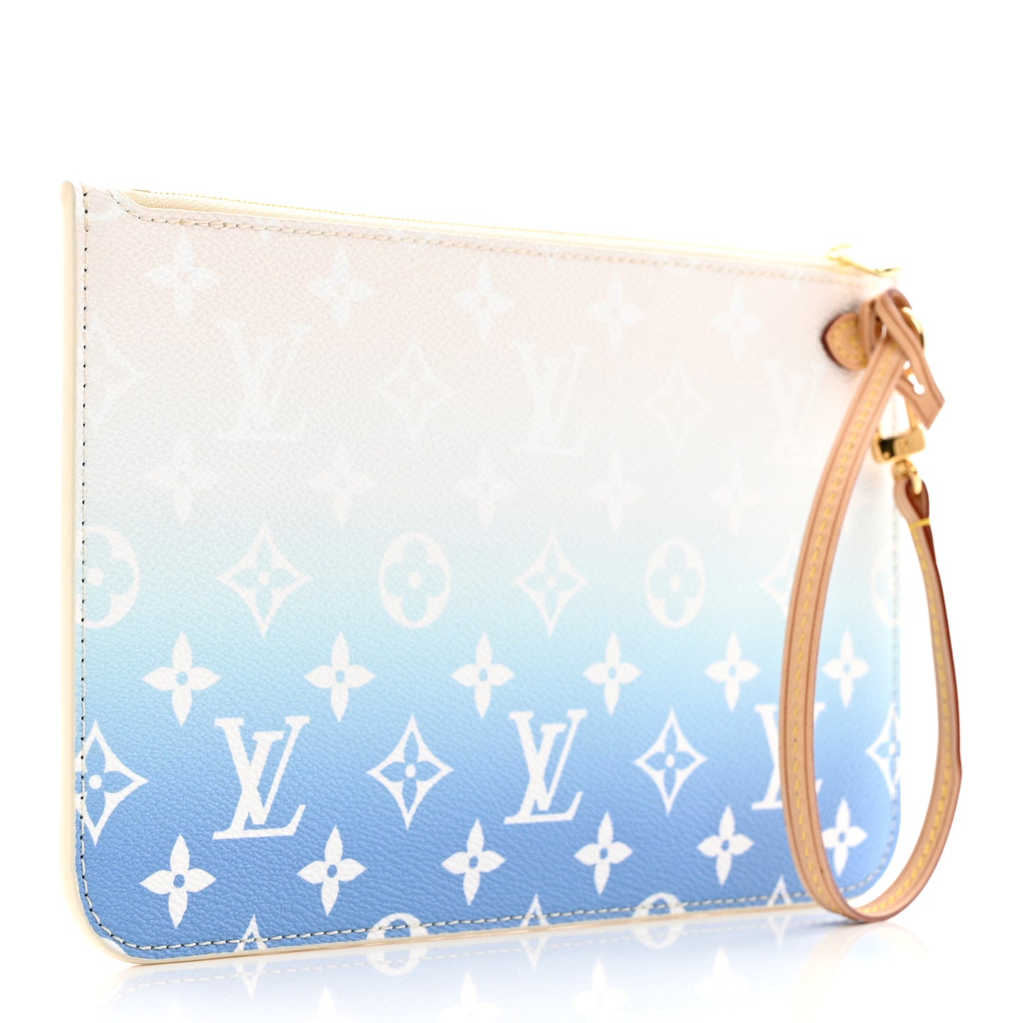 Monogram By The Pool Neverfull MM Pochette Blue