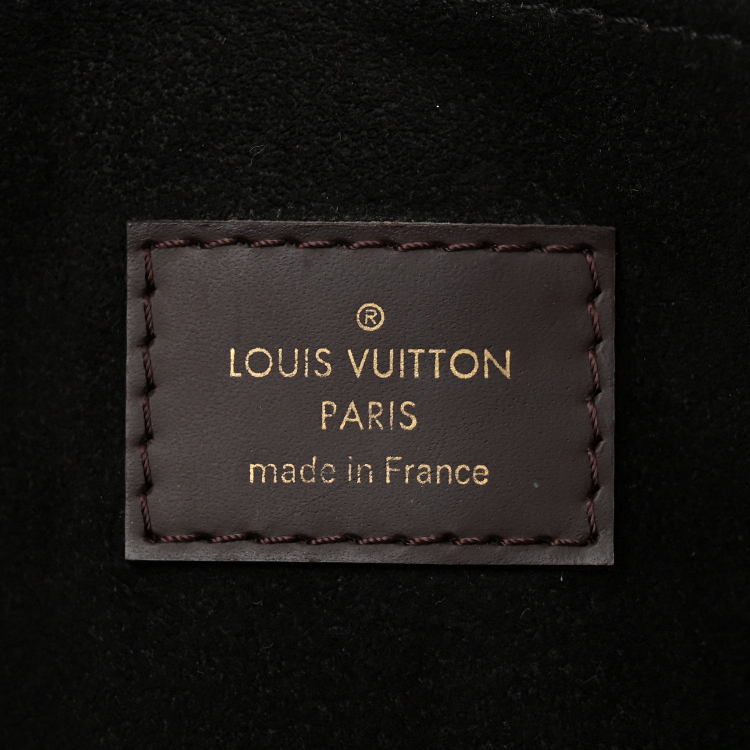 Louis Vuitton Cuir Taurillon Damier Ebene Normandy Black 7 of 11