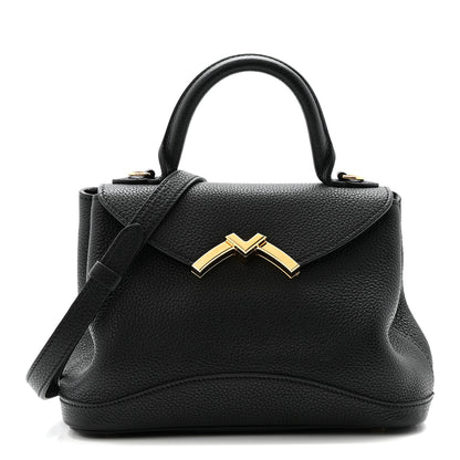 Moynat Taurillon Blush Calfskin Gabby BB Black 1 of 11