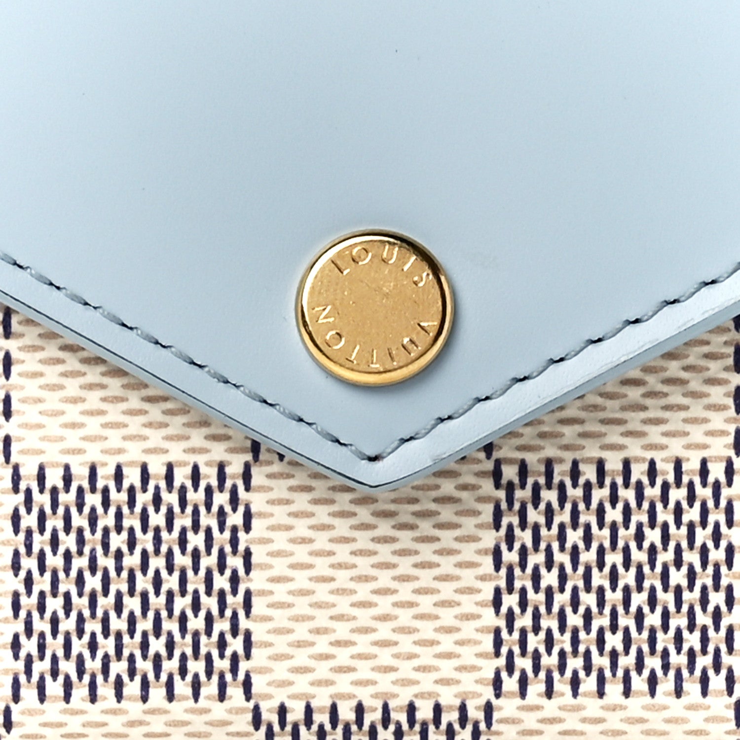 Louis Vuitton Damier Azur Zoe Wallet Olympe 9 of 13