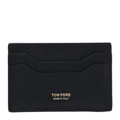Tom Ford Calfskin Card Holder Black 1 of 4