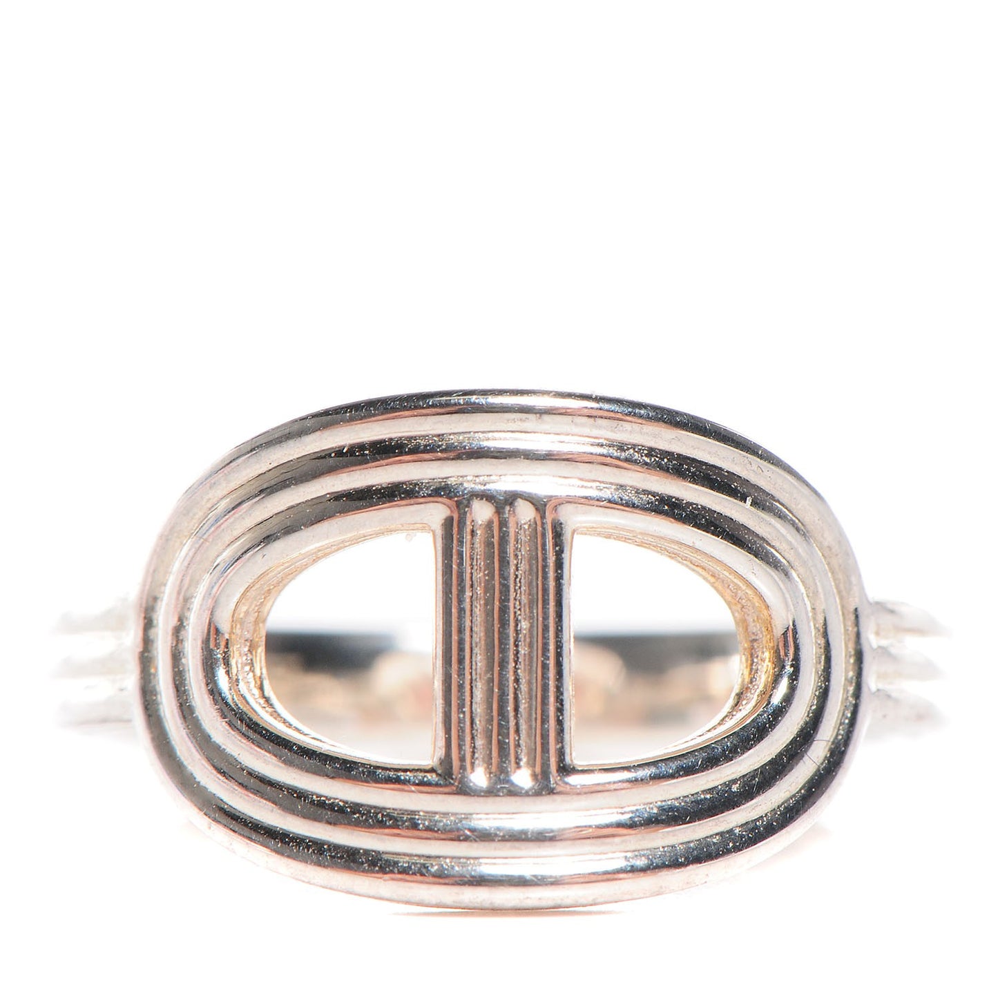 Sterling Silver Horizontal Chaine d'Ancre 24 PM Ring 49 5
