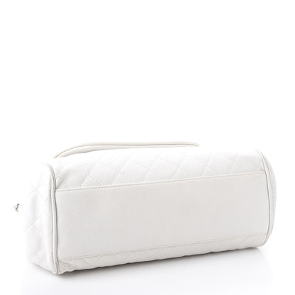 Chanel Caviar Quilted Timeless Accordion Flap White 4 of 15