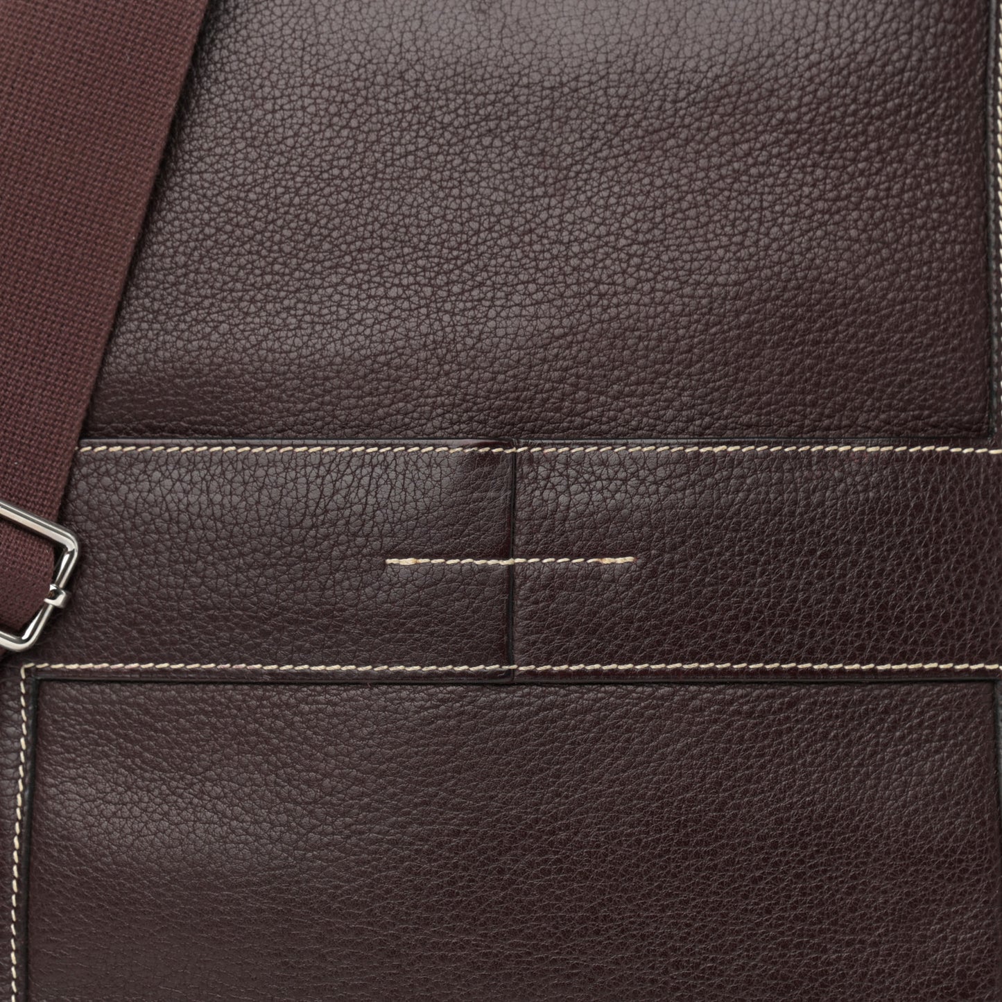 Taurillon Clemence Sac Good News GM Raisin