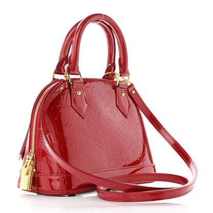Louis Vuitton Vernis Alma BB Rose Indien 3 of 11