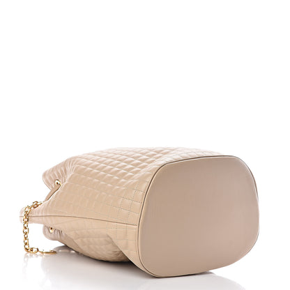 Celine Calfskin Quilted Small C Backpack Nude 4 of 10