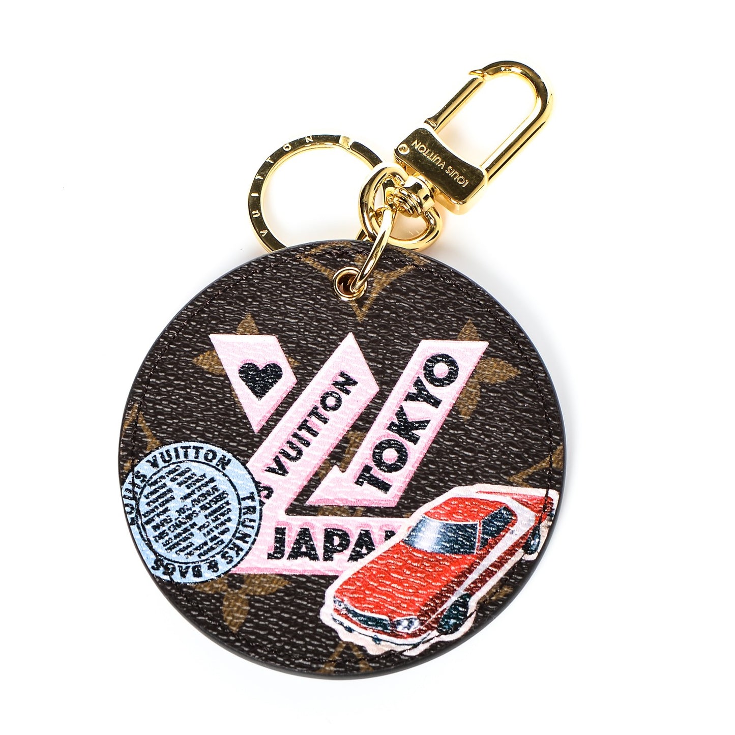 Monogram World Tour Bag Charm Key Holder