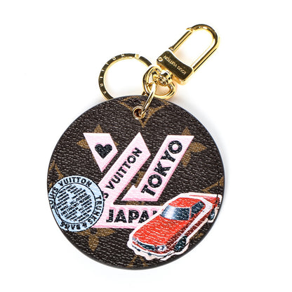 Louis Vuitton Monogram World Tour Bag Charm Key Holder 1 of 5