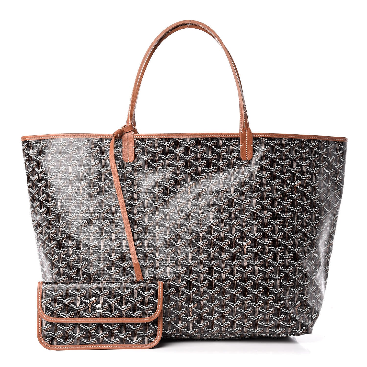 Goyard Goyardine Saint Louis GM Black Gold 1 of 11