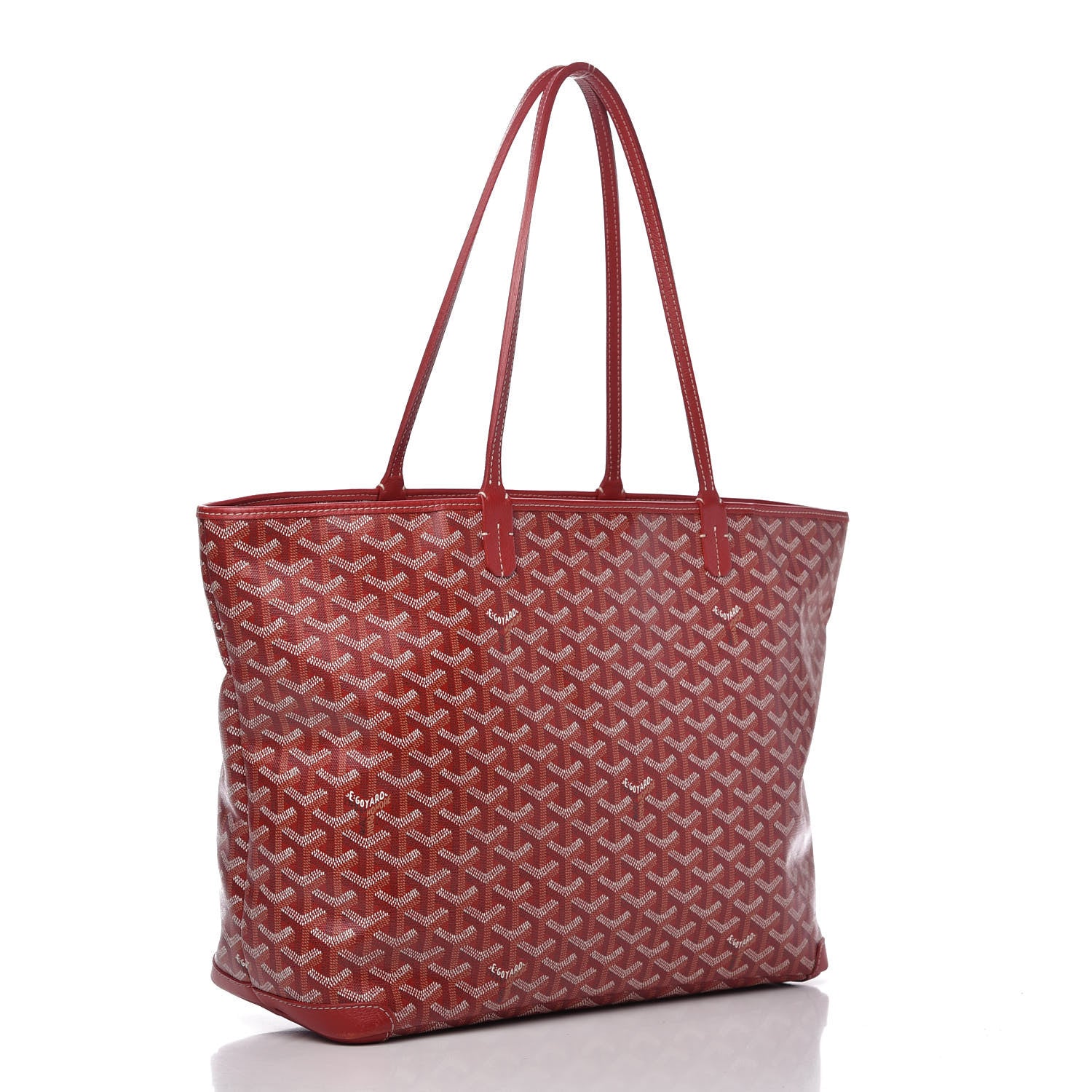 Goyard Goyardine Artois MM Red 3 of 10