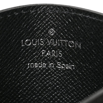 Louis Vuitton Epi Card Holder Black 6 of 6