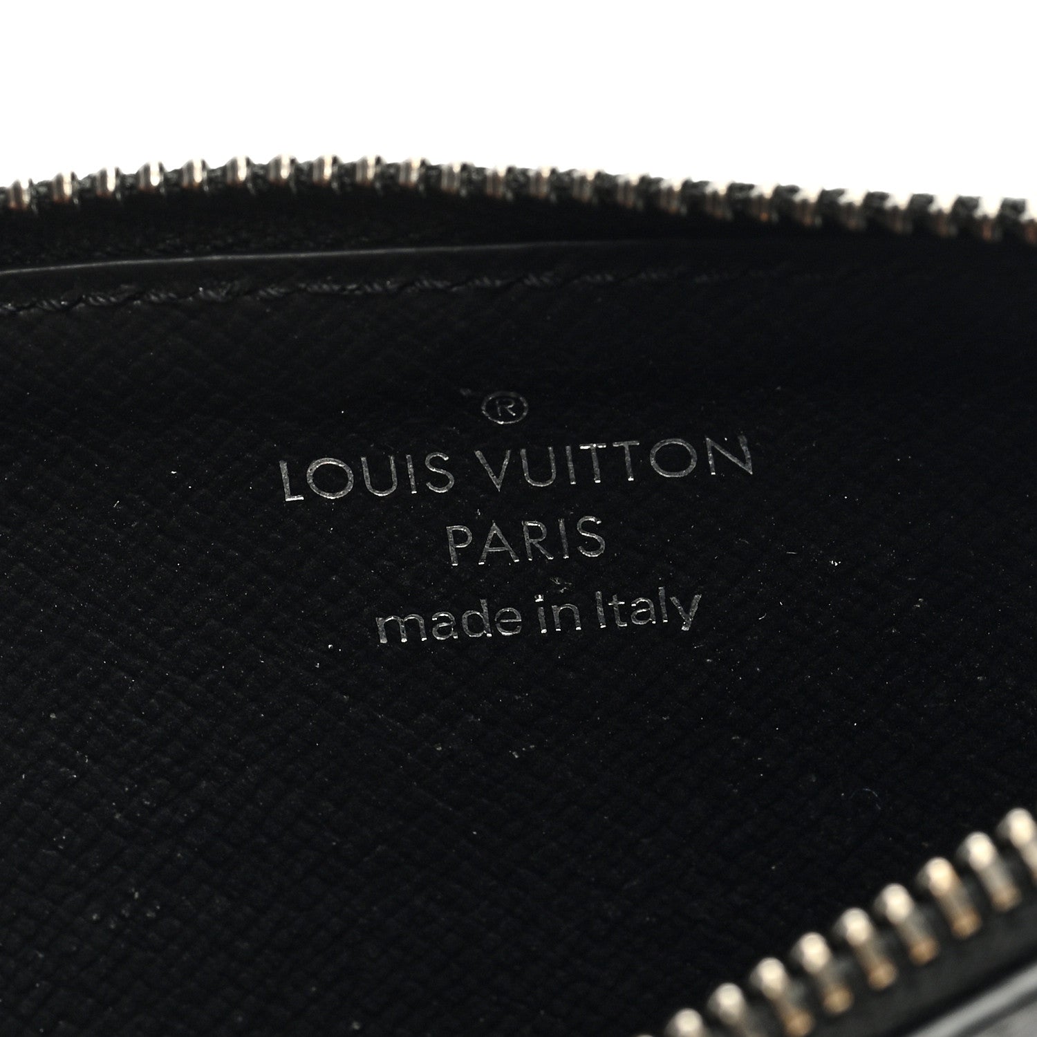 Louis Vuitton Reverse Monogram Eclipse Taiga Coin Card Holder 6 of 6