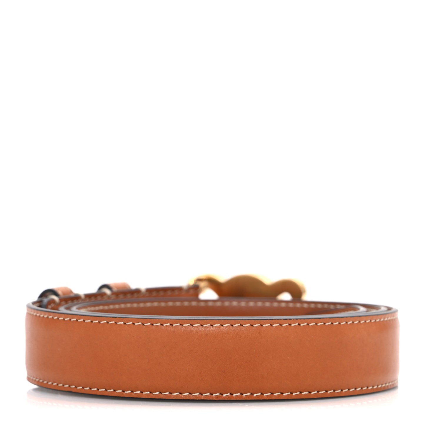 Box Calfskin Medium 25mm Triomphe Belt 85 34 Tan