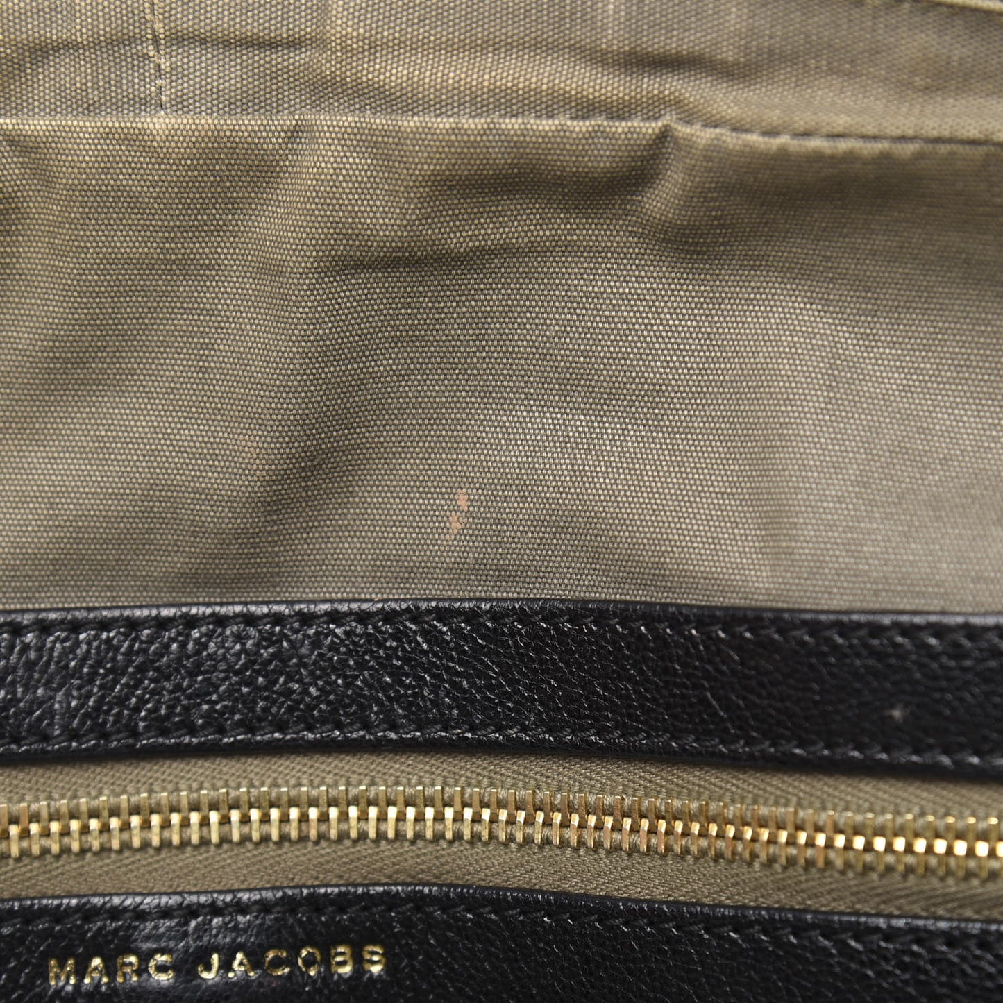 Lacquered Goatskin Quilted Karlie Satchel Black